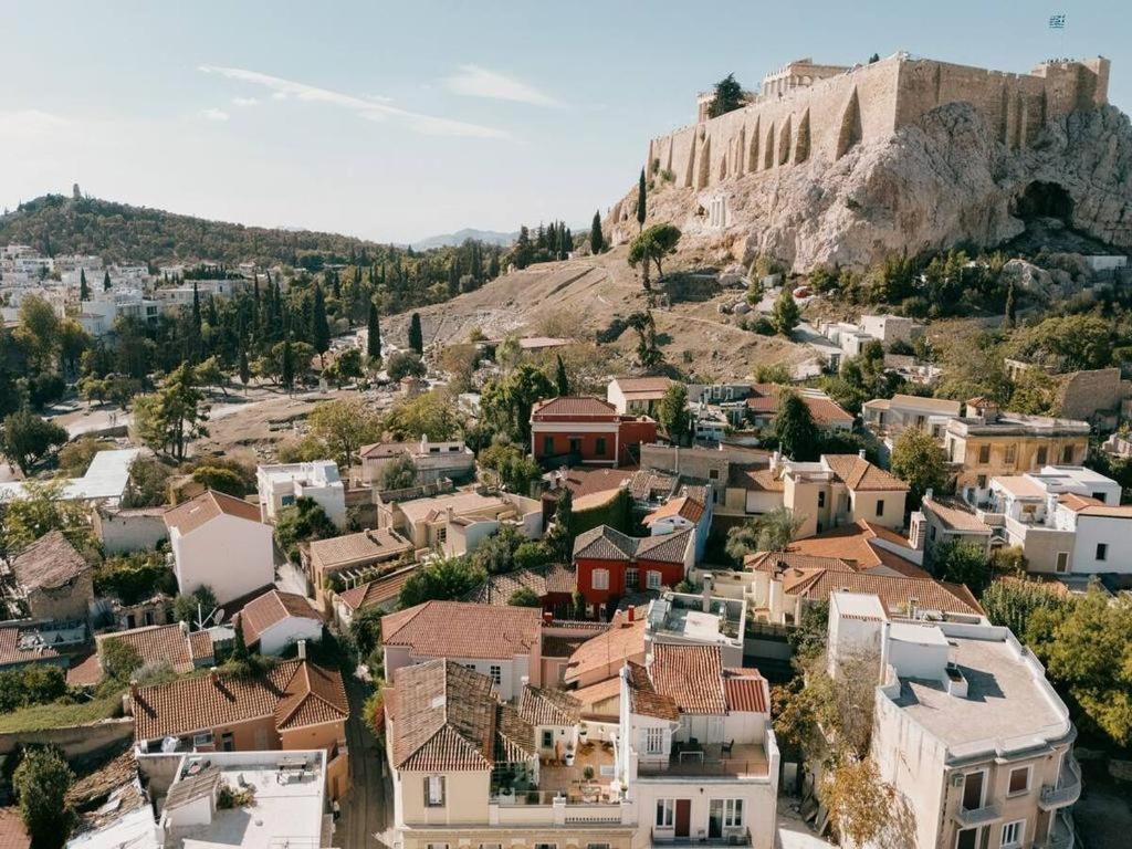 Appartamento Touristic Center&Acropolis View Atene Esterno foto